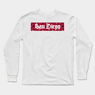 San Diego Flower Long Sleeve T-Shirt